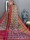 PSNTIDSS4V21IDCC07- Ikat silk saree