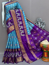 PSNTIDSS4V22NDDC17- Ikat silk saree