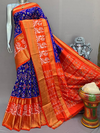 PSNTIDSS4V22NDDC31- Ikat silk saree