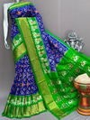 PSNTIDSS4V22NDDC32- Ikat silk saree