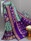 PSNTIDSS4V22NDDC35- Ikat silk saree