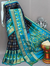 PSNTIDSS4V22NDDC47- Ikat silk saree