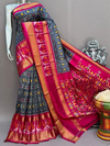 PSNTIDSS4V22NDDC48- Ikat silk saree