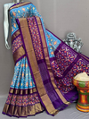 PSNTIDSS4V22NDDC51- Ikat silk saree