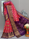 PSNTKBIP4V19DEDC01- Kanchi border Ikat silk saree