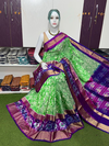 PSRGIDSS4V21BSDC13- Ikat silk saree