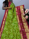 PKISIDSS4V23BSDC19- Ikat silk saree