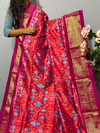 PKISIDSS4V23BSDC21- Ikat silk saree