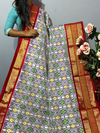 PKISIDSS4V23BSDC26- Ikat silk saree