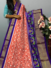 PKISIDSS4V23BSDC30- Ikat silk saree