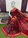 PSRGIDSS4V23BCDC10- Ikat silk saree