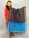 PSSISCDP4V25IBCD16- Ikat sico dupatta