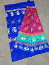 PGMRIDSS4V25TSDC16- Ikat silk saree