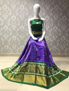 PLXHFSLG4V29SZCC20- Free Size Ikat Silk Lehenga