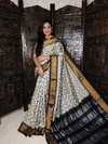 PLXHIDSS4V26NCCD28- Ikat silk saree