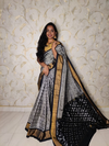 PLXHIDSS4V26NCCD30- Ikat silk saree