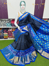 PSRGFSLG4V27BSCD38- Ikat silk saree