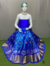 PSRGFSLG4V27SZDD07- Free Size Ikat Silk Lehenga