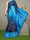 PGMRILWS4V30XDDC01- light weight Ikat silk saree