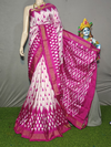 PGMRILWS4V30XDDC11- light weight Ikat silk saree