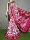 PGMRILWS4V30XDDC18- light weight Ikat silk saree