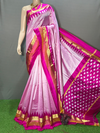 PGMRILWS4V30XZDC03- light weight Ikat silk saree