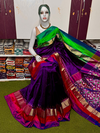 PSRGIDSS4D01TDCD04- Ikat silk saree