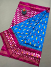 PSSIILWS4V30XZDD07- light weight Ikat silk saree