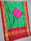 PSSISDST4V30FSCD05- Ikat Silk dupatta with Ikat sico top