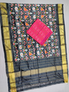 PSSISDST4V30FSCD14- Ikat Silk dupatta with Ikat sico top