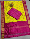 PSSISDST4V30FSCD27- Ikat Silk dupatta with Ikat sico top