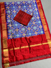 PSSISDST4V30FSCD32- Ikat Silk dupatta with Ikat sico top