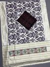 PSSISDST4V30FSCD34- Ikat Silk dupatta with Ikat sico top