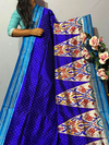 PKISIDSS4D04NSCC01- Full tissue Ikat silk saree