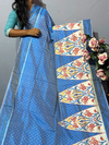 PKISIDSS4D04NSCC04- Ikat silk saree