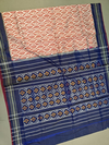 PMIUIDSS4D03BSCC10- Ikat silk saree