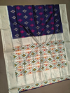 PMIUIDSS4D03BSCC17- Ikat silk saree