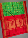 PMIUIDSS4D03BSCC19- Ikat silk saree