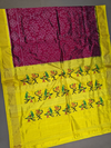 PMIUIDSS4D03BSCC20- Ikat silk saree