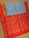 PMIUIDSS4D03BSCC35- Ikat silk saree