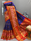 PSNTIDSS4D02NCDD14- Ikat silk saree