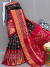 PSNTIDSS4D02NCDD23- Ikat silk saree