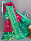 PSNTIDSS4D02NCDD26- Ikat silk saree