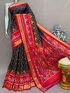 PSNTIDSS4D02NCDD56- Ikat silk saree