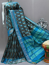 PSNTIDSS4D03NCCD04- Ikat silk saree