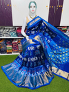 PSRGIDSS4D04BSDD05- Ikat silk saree