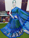 PSRGIDSS4D04BSDD08- Ikat silk saree