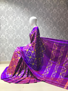 PLXHIDSS4D07BCCD13- Ikat silk saree