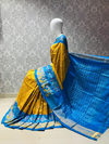 PLXHIDSS4D07BCCD21- Ikat silk saree