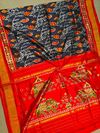 PMIUIDSS4D05IDCD04- Ikat silk saree